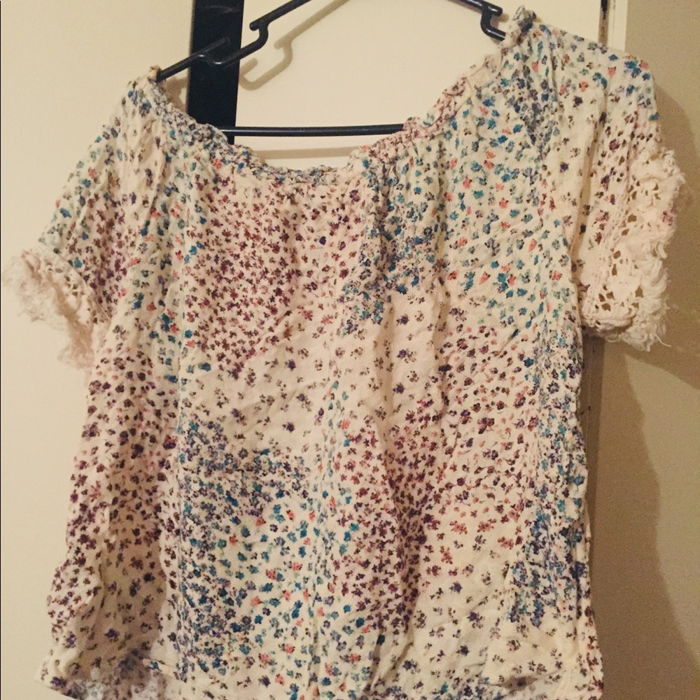 Off the shoulder shirt